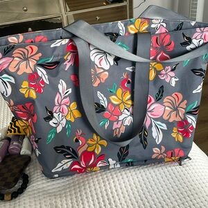 Vera Bradley large tote bag in Coastal Paradise